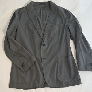 Zegna Gray Travel Blazer, IT 54, US 44